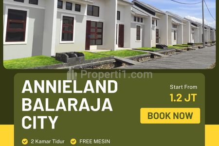 Dijual Rumah KPR Subsidi Syariah, Tanpa Ribet di Annieland Cisoka Tangerang