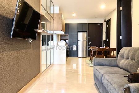 Disewakan Sudirman Suites Apartment Tipe 2BR Full Modern Furnished - Strategic Location in Central Jakarta