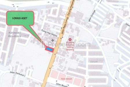 Dijual Tanah di Jalan Raya Legok Karawaci Tangerang