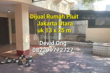 Dijual Rumah dengan Luas Tanah 325 m2 di Pluit Jakarta Utara