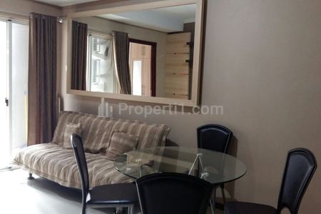 Disewakan Apartemen Royal Mediterania Garden Tipe 2BR Furnished Luas 41m2
