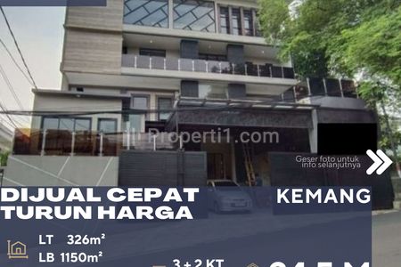 Dijual Rumah Mewah Cantik dan Nyaman Bebas Banjir di Kemang Raya Jakarta Selatan