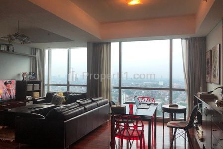 Disewakan Apartemen Kemang Mansion 2BR Lantai 22 Ukuran 73m2 Fully Furnished