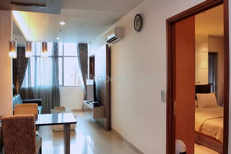 Sewa Apartemen Sahid Sudirman di Jakarta Pusat - 2+1BR Fully Furnished