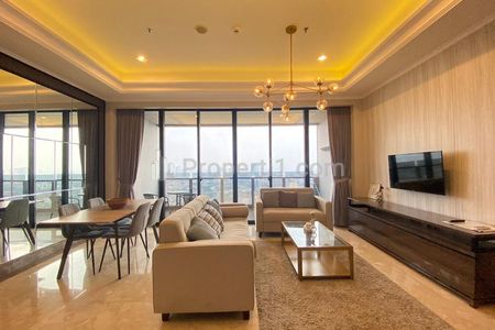 Disewakan Apartemen District 8 Senopati Jakarta Selatan 2+1BR Furnished