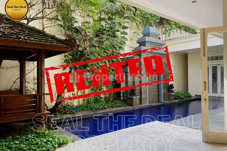 Disewakan Compound House Mewah di Kemang/Cilandak/Cipete Jakarta Selatan STD525