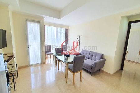 For Rent Apartemen Menteng Park Cikini Tower Sapphire Type 2 Bedrooms Fully Furnished - Dekat Sekolah Kolese Kanisius dan Institut Kesenian Jakarta