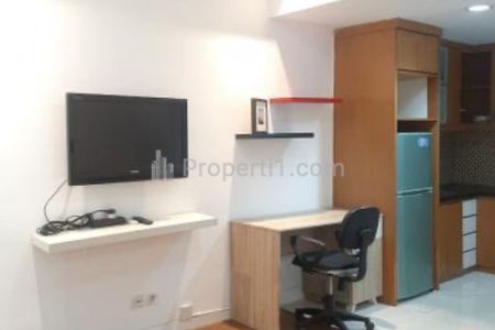 Sewa Apartemen Tamansari Semanggi Tipe Studio Fully Furnished di Gatot Subroto Jakarta Selatan