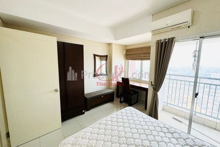Disewakan Apartemen Cosmo Terrace Thamrin City 1 Kamar Tidur Fully Furnished, Dekat Pasar Tanah Abang, Grand Indonesia, dan Plaza Indonesia