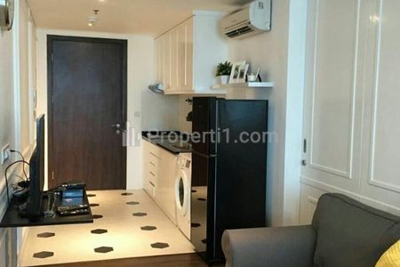 For Rent Full Modern Furnished Apartment at Kemang Village Strategic Location in South Jakarta - 1BR Very Good Condition