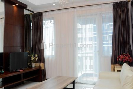 Sewa Apartemen Sudirman Park Jakarta Pusat - 1 Bedroom Fully Furnished, Dekat London School, Citywalk Sudirman, dan Stasiun MRT