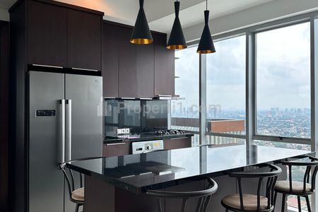 Dijual Cepat & Murah Apartemen 2 BR Furnished Luas 146m2 di Kemang Mansion Jakarta Selatan