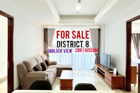 Jual Cepat Apartemen District 8 SCBD, 2BR 105sqm, Furnished Bagus, Ready To Used, Direct Owner- Yani Lim 08174969303