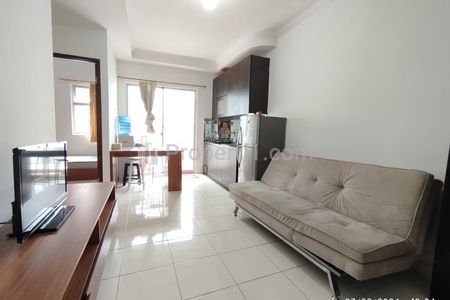 Sewa Apartemen Mediterania Garden Residences 2 Tipe 2BR Furnished Luas 42m2