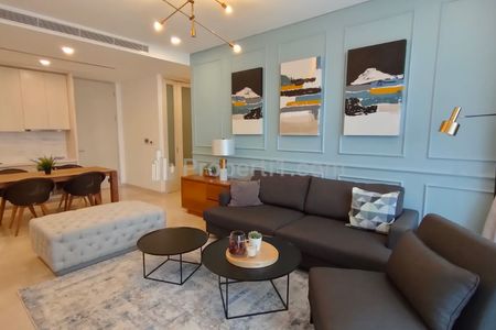 Disewakan Apartment Izzara 2+1 BR Fully Furnished Tower South – 147 Sqm View Pool and City