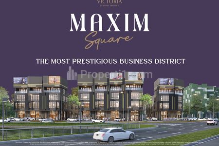 Dijual Ruko 3 Lantai Maxim Square, Baru Strategis Potensial di Gading Serpong