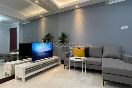 Sewa Apartemen Sudirman Park Jakarta Pusat - 2 Bedroom Fully Furnished, Dekat London School, Citywalk Sudirman, dan Stasiun MRT