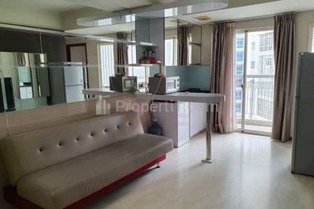 Disewakan Apartemen Royal Mediterania Garden Tipe 2+1BR Furnished Luas 53,5m2
