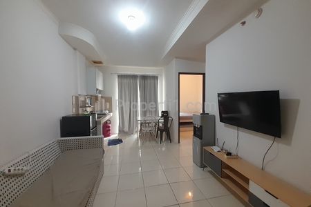 Sewa Apartemen Mediterania Garden Residences 2 Tipe 2BR Furnished Luas 42m2