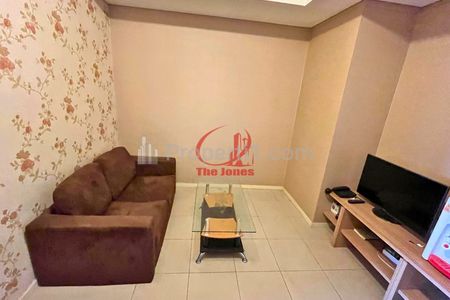 Disewakan Apartemen Cosmo Terrace Thamrin City 1 Kamar Tidur Fully Furnished, Dekat Pasar Tanah Abang, Grand Indonesia, dan Plaza Indonesia