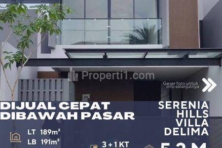 Dijual Rumah Mewah Dalam Perumahan Lokasi Strategis Siap Huni di Bawah Harga Pasar di Lebak Bulus Jakarta Selatan