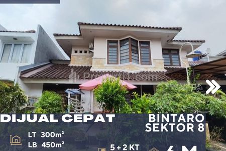 Dijual Rumah Mewah Siap Huni di Kawasan Bintaro Tangerang Selatan
