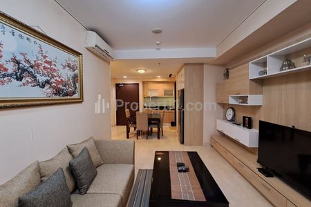 Disewakan Apartemen Setiabudi Sky Garden Location in South Jakarta – 2 BR Fully Furnished, Good Condition