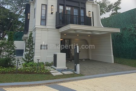 Dijual Rumah Cluster Allegra Casa De Lago Lippo Cikarang Bekasi, Rumah View Danau, DP 2,5%