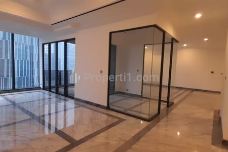Jual Nego Apartemen The Langham Residence 5+1 BR Unfurnished Luas 523 m2, View SCBD, Lantai 20, Senopati, Kebayoran Baru, Jakarta Selatan