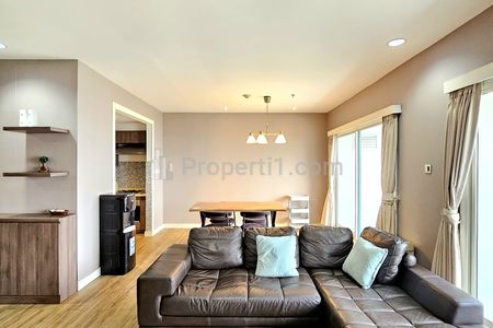 For Rent Very Good Condition Apartment at Pavilion Strategic Location in Central Jakarta - 3BR Renovated to 2BR Full Furnished Ready To Move In!