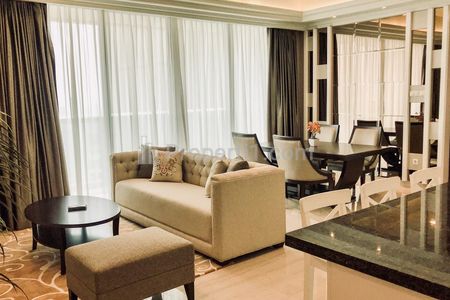 Disewakan Apartment Anandamaya Residence Tipe 2+1 BR Full Furnished - Prime Location in Central Jakarta