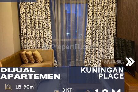 Jual Apartemen Kuningan Place 3BR Full Furnished Harga Terjangkau di Kuningan Jakarta Selatan