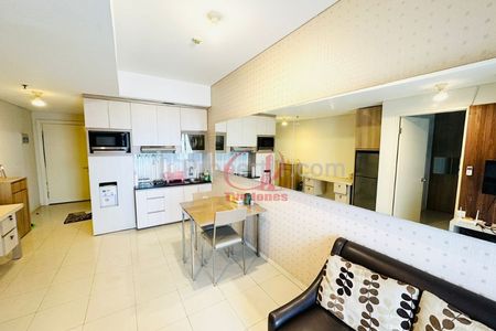 Disewakan Apartemen Cosmo Terrace Thamrin City 1 Kamar Tidur Fully Furnished, Dekat Pasar Tanah Abang, Grand Indonesia, dan Plaza Indonesia