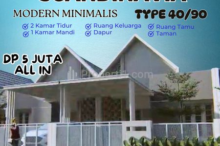 Jual Rimah Scandinavia 40/90 Hunian Idaman di Lokasi Strategis Cileunyi Bandung