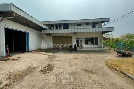 Dijual Tanah & Bangunan Ex Pabrik di Pasar Kemis Kota Tangerang