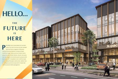 Dijual Ruko Modern City Hub Commercial Lokasi di Boulevard Gading Serpong