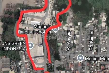 Jual Gudang LT 2,7 Hektar LB 1,5 Hektar Harga di Bawah 4 Juta Per Meter di Tipar Cakung, Akses Kontainer, Jakarta Timur