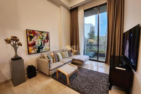 Disewakan Apartemen Mewah Arumaya Residence 2BR - Full Furnished dengan Taman di Belakang Unit