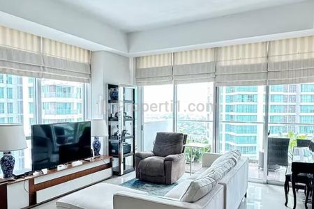 Sewa Apartemen Kemang Village Residence Tower Ritz Tipe 2+1BR Full Furnish Brand New