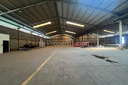 Jual Murah Nego Gudang HGB Luas 5385 m2 Bangunan 2408 m2, Akses Kontainer di Cikupa, Tangerang, Banten