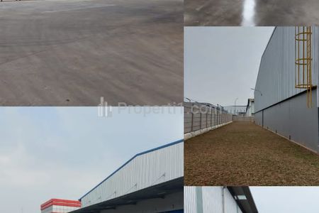 Jual Cepat Nego Gudang Kawasan Industri MM2100 Cikarang, Luas 9600 m2 Bangunan 5800 m2, Dekat Cibitung, Bekasi, Jawa Barat
