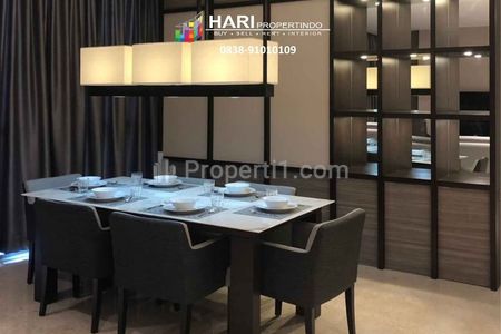 FOR RENT Apartment Casa Domaine samping Shangri-La Sudirman 2 BR - New Renovation Best View