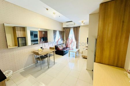 For Rent Apartment Cosmo Terrace Thamrin City 1 Bedroom Fully Furnished, Near Tanah Abang Market, Grand Indonesia, and Plaza Indonesia