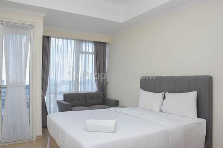 Sewa Apartemen Menteng Park Tipe Studio Fully Furnished, Dekat Taman Ismail Marzuki, RSCM, Bunda Hospital, dan Kampus UI Salemba