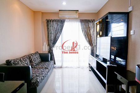 Sewa Apartemen Thamrin Residence Tower Edelweis - 2 Bedroom Full Furnished, Dekat Mall Grand Indonesia, Plaza Indonesia, dan Thamrin City