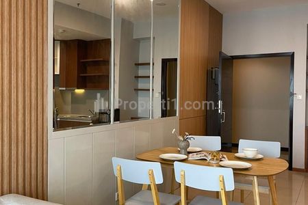 Disewakan Apartemen Gandaria Heights Location in South Jakarta – 1+1 BR Modern Fully Furnished