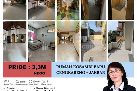 Dijual Rumah di Kosambi Baru, Cengkareng - Jakarta Barat