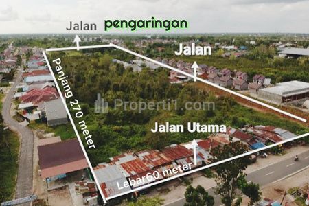 Jual Tanah di Sebangau Palangka Raya Lokasi Strategis - Luas 16.010 m2