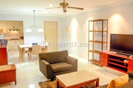 Sewa Apartemen 2 BR Permata Senayan Dekat SCBD, Furnished – Jakarta Pusat