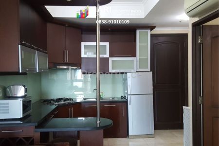 FOR SALE Apartment Bellagio Residence Mega Kuningan 2BR - Furnished Close to LRT MRT Busway